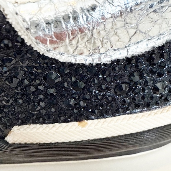 Dolce Vita Black and Silver Sneakers - Picture 14 of 16